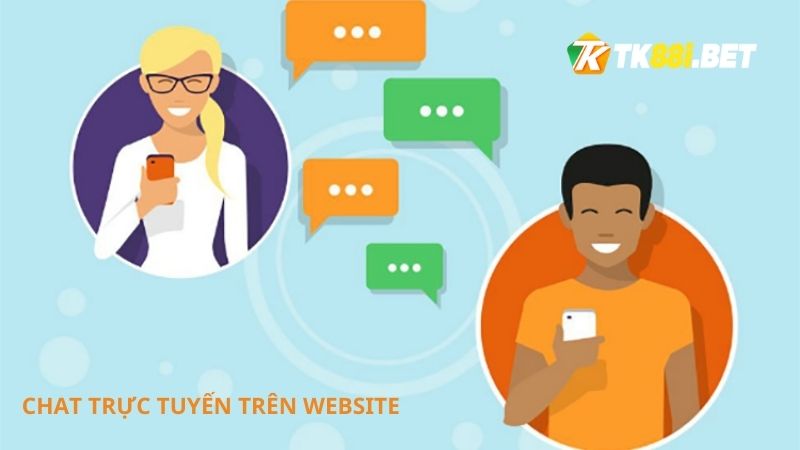 Thông tin liên hệ TK88 qua kênh chat trực tuyến trên website