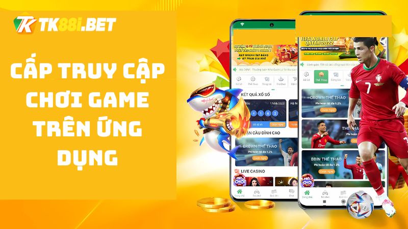 Phải cấp quyền truy cập để chơi game trên ứng dụng