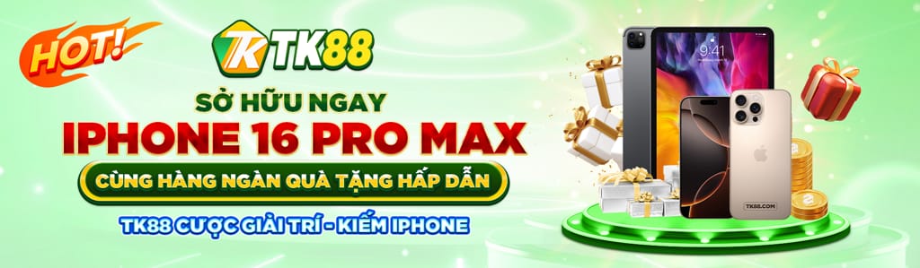 Tk88 tặng iphone 16 pro max