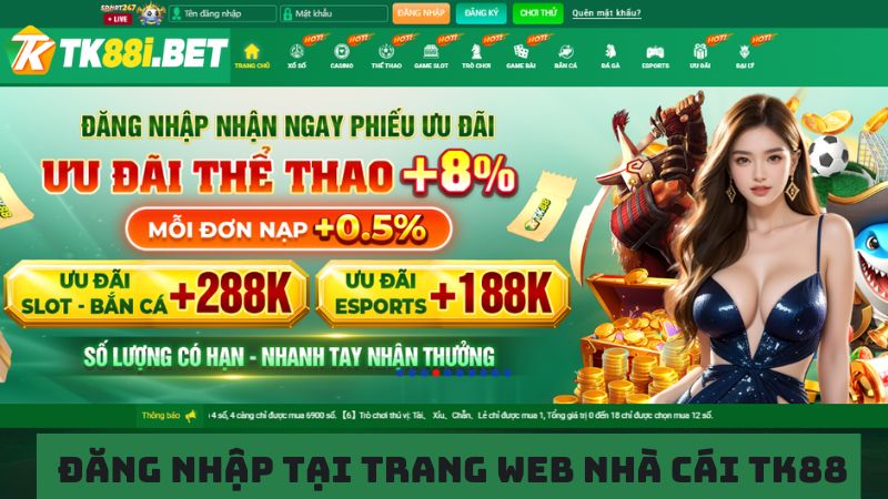 Đăng nhập vào tài khoản với trang web nhà cái uy tín 