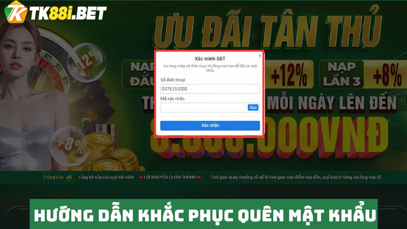 Hướng dẫn khắc phục nhanh chóng khi quên mật khẩu 