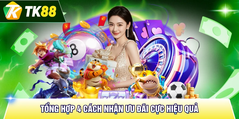 Tổng hợp 4 cách nhận ưu đãi cực hiệu quả